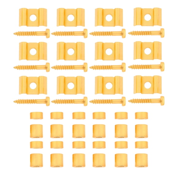 Worgeous 1 Set Electric Guitar String Clip Replacement For Acoustic Guitar And Bass Guitar Parts For Musical Instrument Accessories And Guitar String Dampener