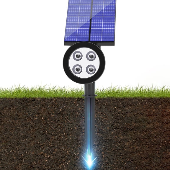 Worgeous 1 Set Empty Lights Pole Solar Light Stake Replacement Light Link Pole Buckle for Solar Lights