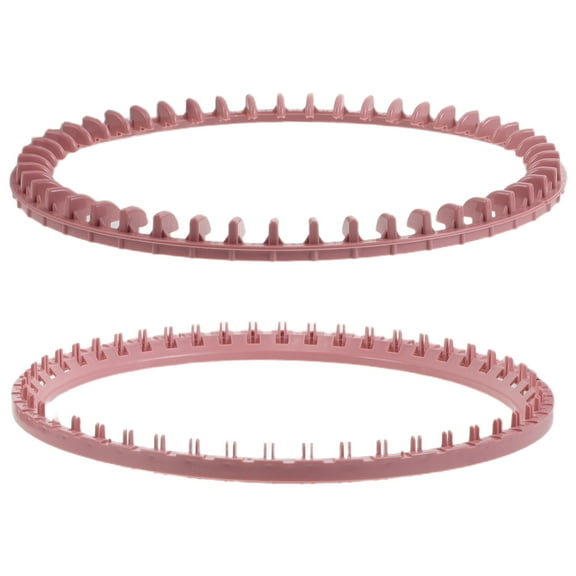 COSMOBETTY Plastic Knitting Loom for DIY Projects and Craft Making 1 Set 11.8x11.8x1.7in