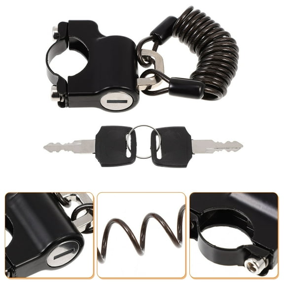 Worgeous 1 Set Motorbike Floor Locks Aluminum Alloy Material For Men And Women