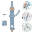 thumbnail image 1 of Worgeous 1 Set Of Metal Geometry Compass Multi-Functional Compass Math Geometry Ruler Math Compass For Geometry Math Geometry Compass, 1 of 8