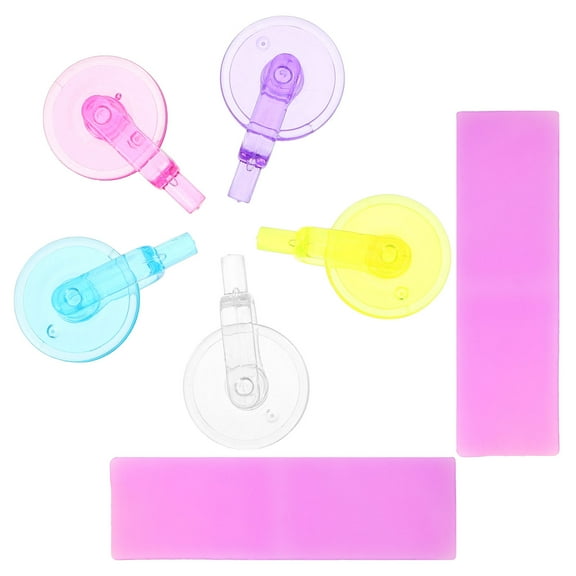 Worgeous 1 Set Pen Scroll Wheel with Adhesive Tape Set Drill Pen Head Diamonds Picker Roller for DIY Craft Tool