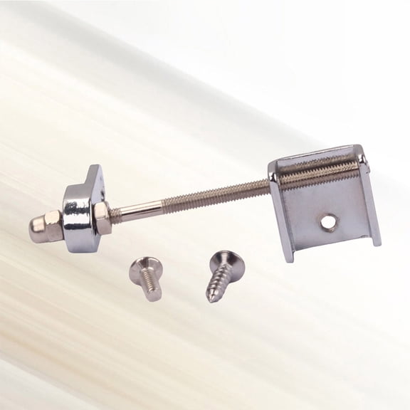 Worgeous 1 Set Scratch Plate Pickguard Mounting Mount Bracket Holder with Screw for Mandolin QF01 (Silver)