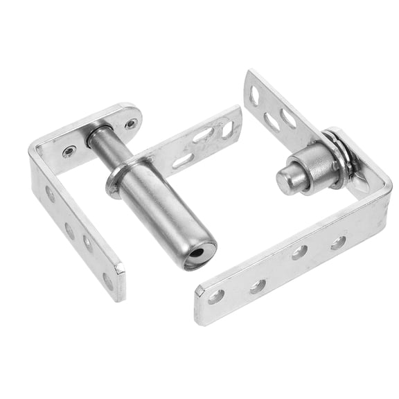 Worgeous 1 Set Stainless Steel Swing Hinges Self Closing Door Hinges Heavy Duty Swinging Door Hardware Swinging Door Hardware Saloon Door Hinges for Home