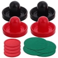 thumbnail image 1 of Worgeous 1 Set Tabletop Hockey Pusher Set Ice Hockey Puck Table Ice Hockey Game Portable Hockey Pushers Hockey Pucks Set for Home Entertainment, 1 of 8