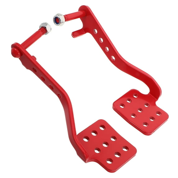Worgeous 1 Set Of Throttle Brake Pedal Kart Racing Replacement Pedal Modified Parts Metal Brake Throttle Pedal Brake Throttle Pedal Kart Brake Throttle Pedal