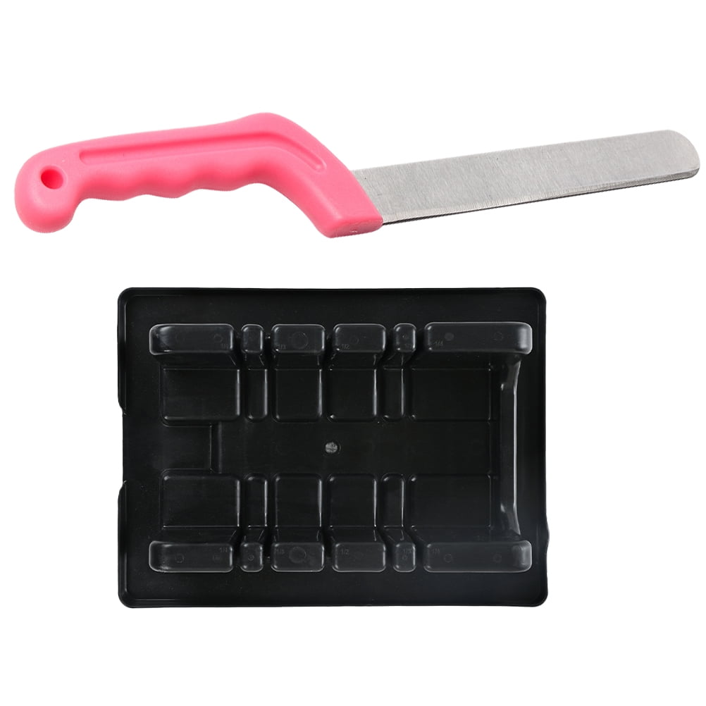 SEWCHICS Flower Mud Brick Cutting Device Stainless Steel 1 Set 36x6x3in