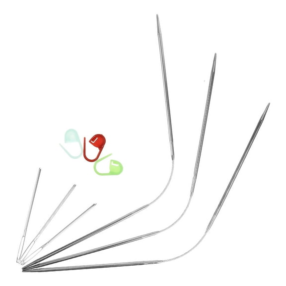 Worgeous 1 Set of Knitting Needle Circular Needles for Knitting Metal Knitting Needles Sweater Knitting Needles