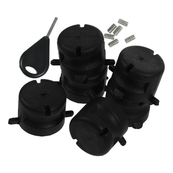 Worgeous 1 Set of Plastic Fin Plug Accessory Fin Box Plug Balance Tool Fin Box Base Replacement Fin Plug