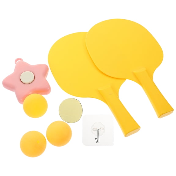 Worgeous 1 Set of Table Tennis Equipment Hanging Table Tennis Toy Kids Table Tennis Training Kit