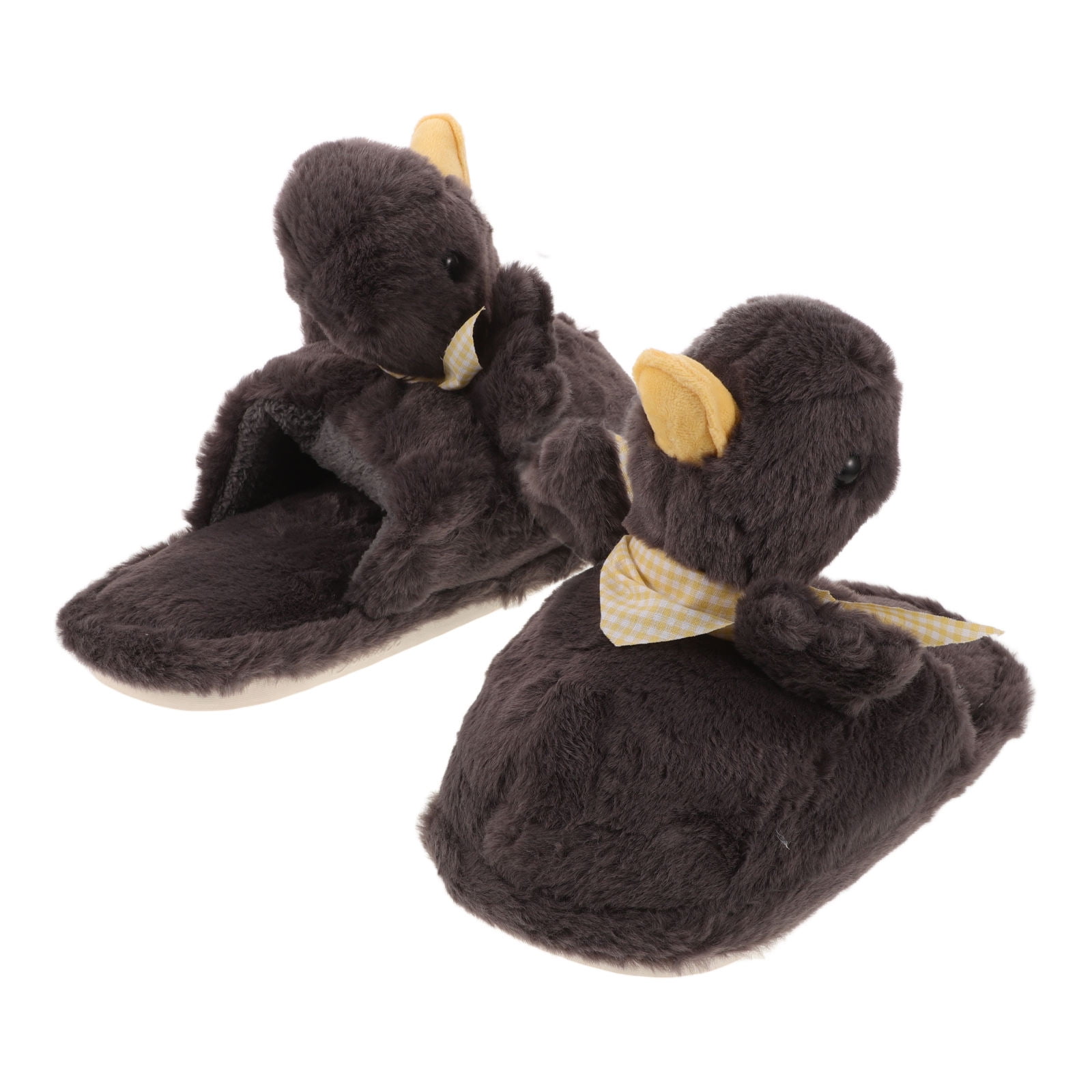 Worgeous 1 pair of Warm Slippers Plush Slipper Warm Footwear Comfortable Plush Slippers Non- Slippers Female Footwear (Size 40-41)