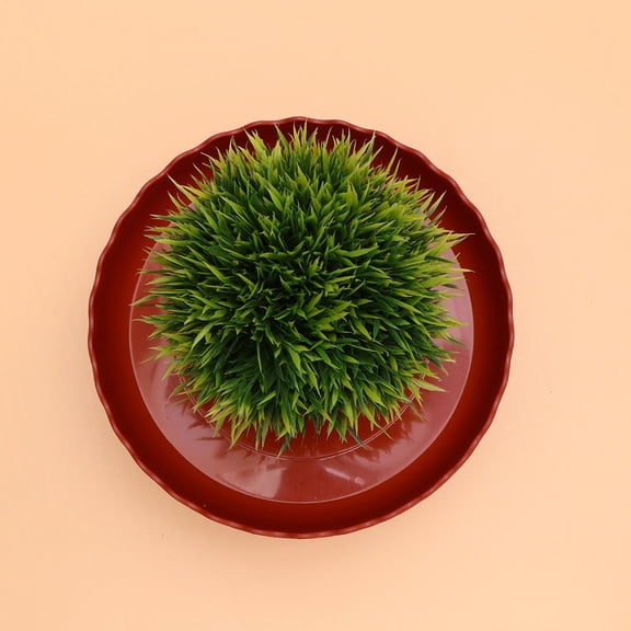 Worgeous Flower Pots Tray Flowerpot Drip Tray Red 10Pcs for Balcony