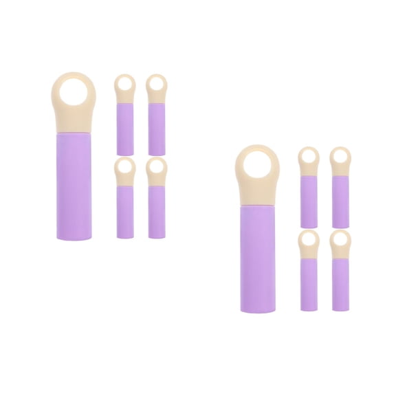 Worgeous 10 PCS  Rod Handle Grip Broomstick Sleeve Mop Stick Handle Grip Broom Gripper Mop Rod Grip Plastic Replacement Handle End Caps (22mm Inner Diameter)