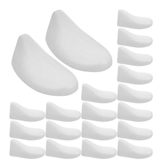 Worgeous 10 Pairs Disposable Foam Boot Inserts For Men And Women Shoe Shape Keeping Accessories Lightweight And Comfortable Home Essential For Shoe Shape