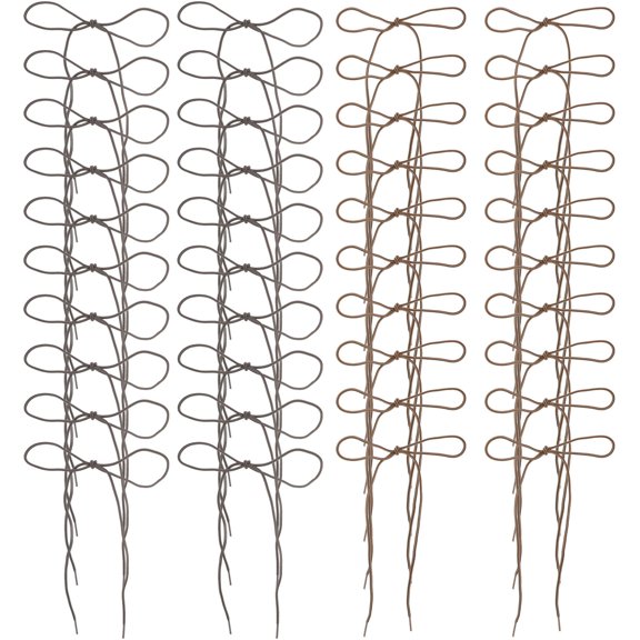 BESTYASH 10Pairs Durable Polyester Replacement Shoelaces for Walking and Work Boots