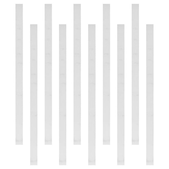 Worgeous  10 Pcs Book Repair Tape Strips Binding Glue Thick Cloth Bookbinding White