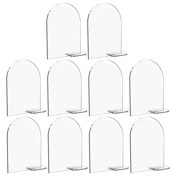 Worgeous Display Reception Location Cards Acrylic Signs 10Pcs