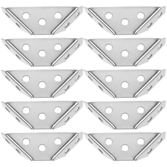 Worgeous 10 Pcs Chain Link Fence Hooks Brackets for Hanging Plants Corner