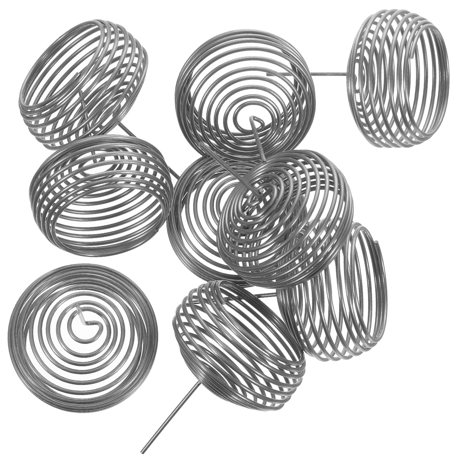 RENACLIPY Stainless Steel Fertilizer Storage Boxes Silver 10pcs for ...