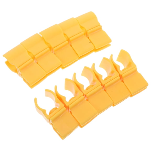 Worgeous 10 Pcs Football Buckle Special Handball Enhancer Force Utensil Yellow