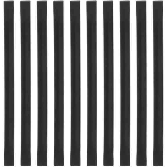 Worgeous 10 Pcs Pry Bars Tools Disassembling Tool 11.80X0.70X0.40CM Black