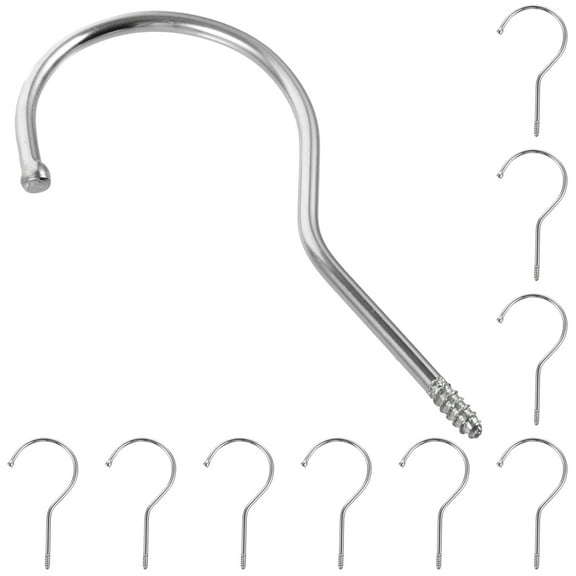 Worgeous  10 Pcs Swing Chair Hooks Heavy Duty Ceiling Hanger Accessories