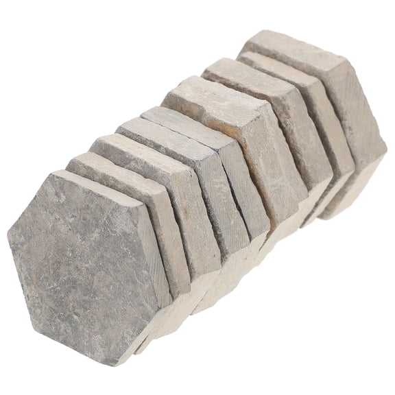 Worgeous 10 Pcs Turtle Set Floor Tiles Docker Antique Hook Snakeskin Decoration