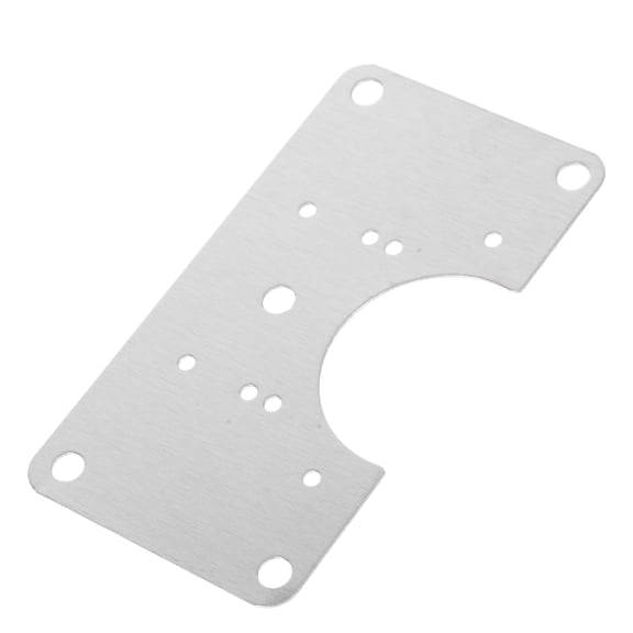 WORGEOUS 10 Sets Hinge Fixing Plate Bracket Kit Cabinets Repair Fixed