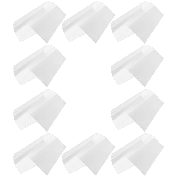 10 Sheets of Double Sided Adhesive for Crafts Multipurpose Clear Stick Sheets A4