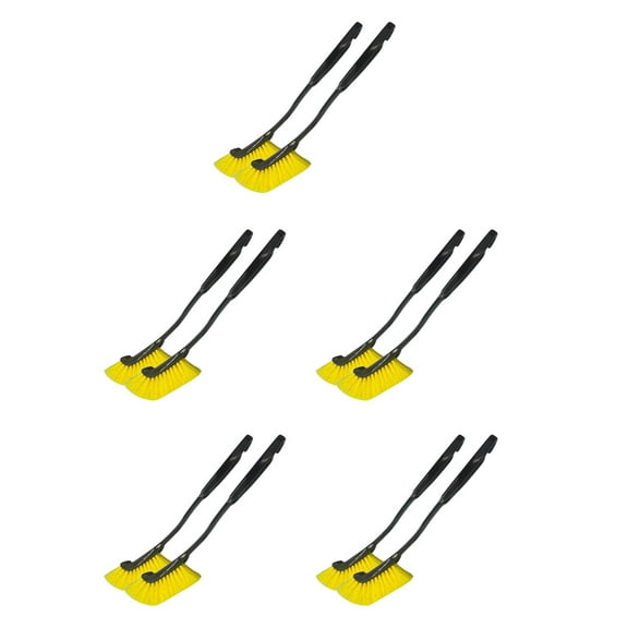 WHAMVOX WORGEOUS 10 pcs Car Cleaning Brush for Tire Wheel Long Handle Car Wash Detailing Brush for Interior and Exterior Car Cleaning Supplies