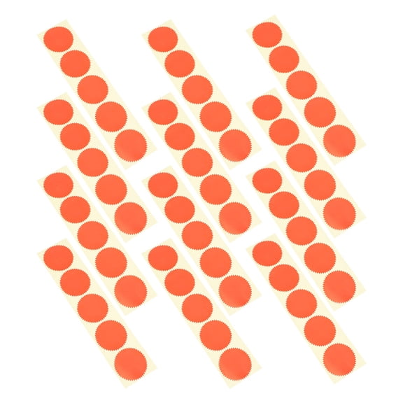 Worgeous  100 Pcs Embosser Stencil Sticker Adhesive Stickers Peel and