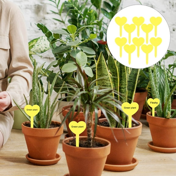 SWETRACE Reusable Garden Marker PP 100Pcs 3.1x1.9in