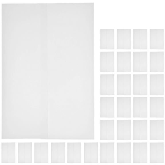 Worgeous 100 Pcs Invitation Card Parchment Jackets Cards Envelopes Blank Envelopes Translucent Envelopes
