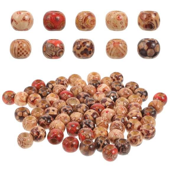 Worgeous 100 Pcs Jewelry Making Assorted Color Beads Exquisite Detail