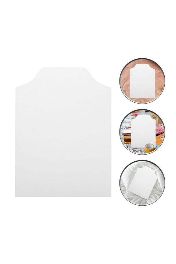 100pcs Cardboard Shirt Inserts Folding Forms White Cardboard Shirt Form Inserts Folding Form Sheet For T Shirts Diy Craft Projects Clothing Packaging And Organizing