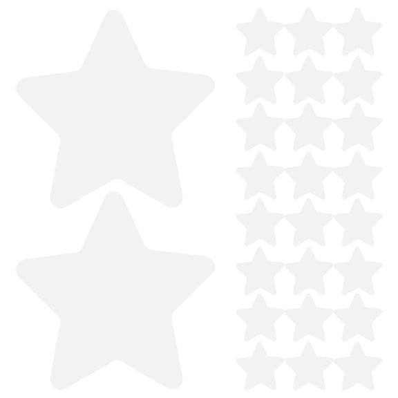 Worgeous 100pcs Star Shaped Cutouts For Bulletin Board Mini Star Shaped Paper Decor For School Diy Craft Projects Classroom Office Decorations