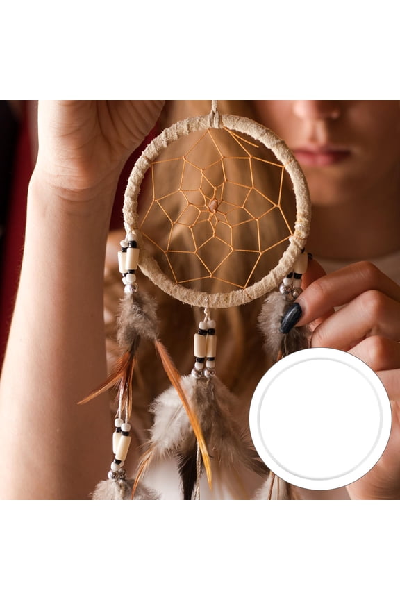 10Pcs Dream Catcher Iron Rings Iron Hoops Wedding Party DIY Craft Iron Rings Wreath Making Frame