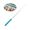 thumbnail image 1 of FONDOTIN BBQ Skewer Barbecue Kabob Skewers Stainless Steel Reusable 10PCS, 1 of 8