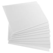 Worgeous 10pcs 8k Foam Board White Poster Board Sign Board Foamboard For Mounting Crafts Paintings Prints Art Display Presentation And Projects