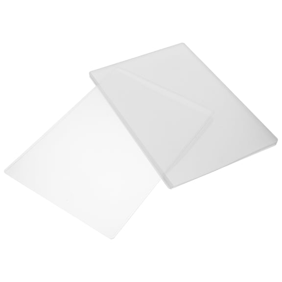 Worgeous 10pcs Clear File Sleeves Multi-function Document File Holder Protectors A4 Paper Organizer
