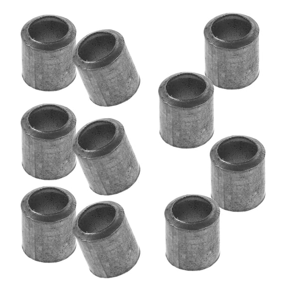 Worgeous 10pcs Iron Wedge Kit With Wooden Handle Safety Round Handle Wedges Ideal For Splitting Axe Hammers And Tree Felling Furniture Levelling Projects