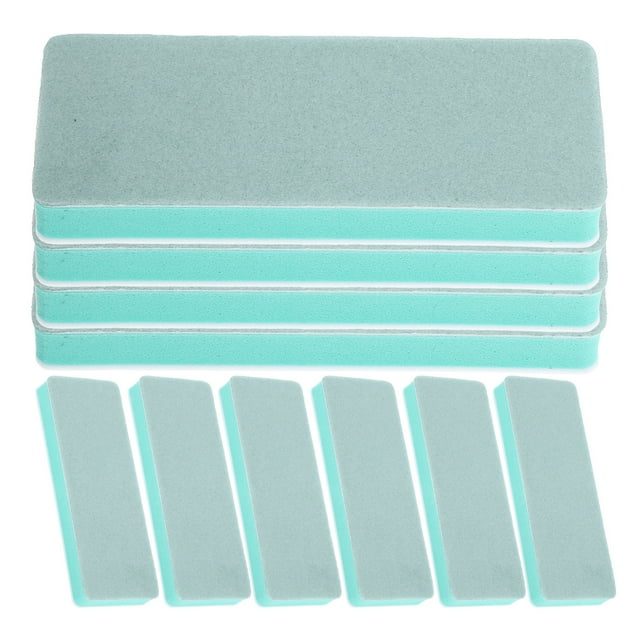 Worgeous 10pcs Nail Buffer Blocks Double Sided Sanding Sponge Nail File Jewelry Sanding Tool