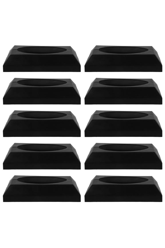 10pcs Post Skirt Column Wraps Porch Deck Post Base Sleeve Post Bottom Plastic Skirt