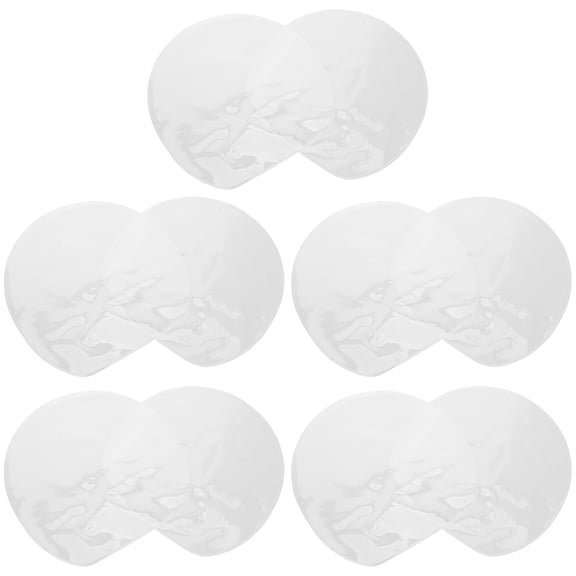 SEWCHICS 10-Pack Clear Protective Film for Table Tennis Rackets, Plastic Material for Training and Competition Use