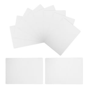 Worgeous 10-Pack Reusable Clear Stencil Sheets for 3D Printing Pen Drawing, Craft Stencils for Spray Painting, Thin Plastic Templates