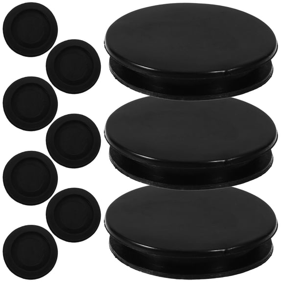 Worgeous 10pcs Round Piggy Bank Plug Piggy Bank Stopper Plastic Saving Box Plug Round Piggy Bank Stopper Cover Money Saving Box Plug Round Plug