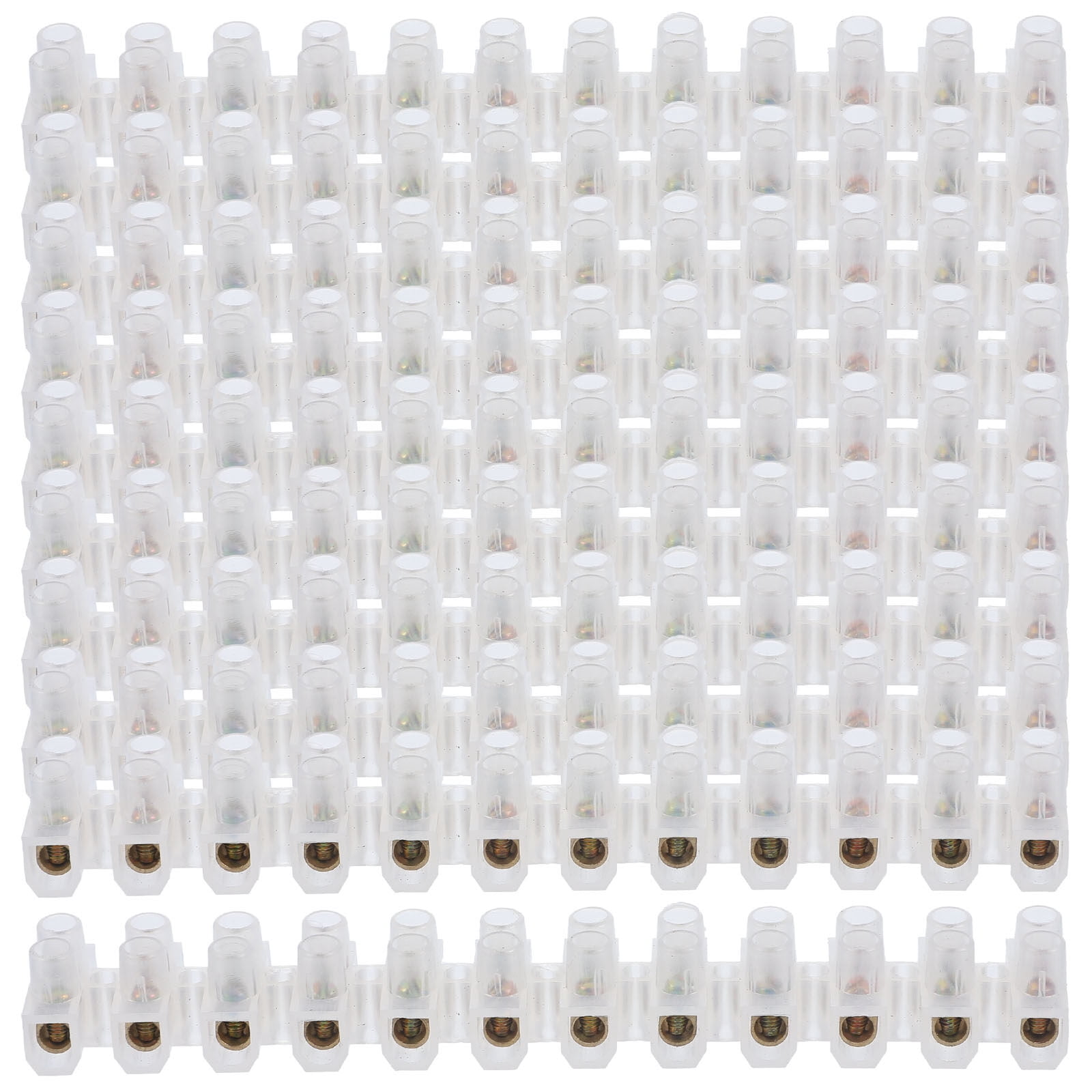 Worgeous 10pcs Screw Terminal Block 30A Wiring Terminal Connection 380V Cable Connector