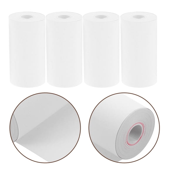 Worgeous 10pcs Thermal Paper Rolls 57x30MM for Receipt Photo Printing Credit Card Cash Register Refill