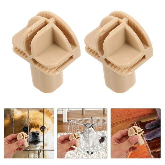 Worgeous 10pcs Wire Cube Connectors for Pet Cages and Shelving Assembly Versatile Plastic Buckles Closet Organizers