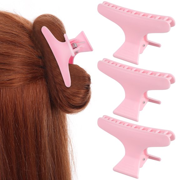 SEWCHICS Grip Hair Clips Butterfly for Women Hairstylist 12Pcs